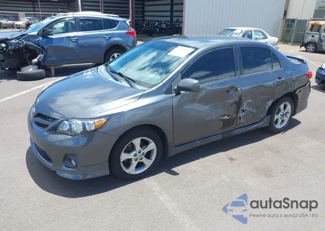 2011 Toyota Corolla z USA, uszkodzony, nr VIN 2T1BU4EE0BC558819
